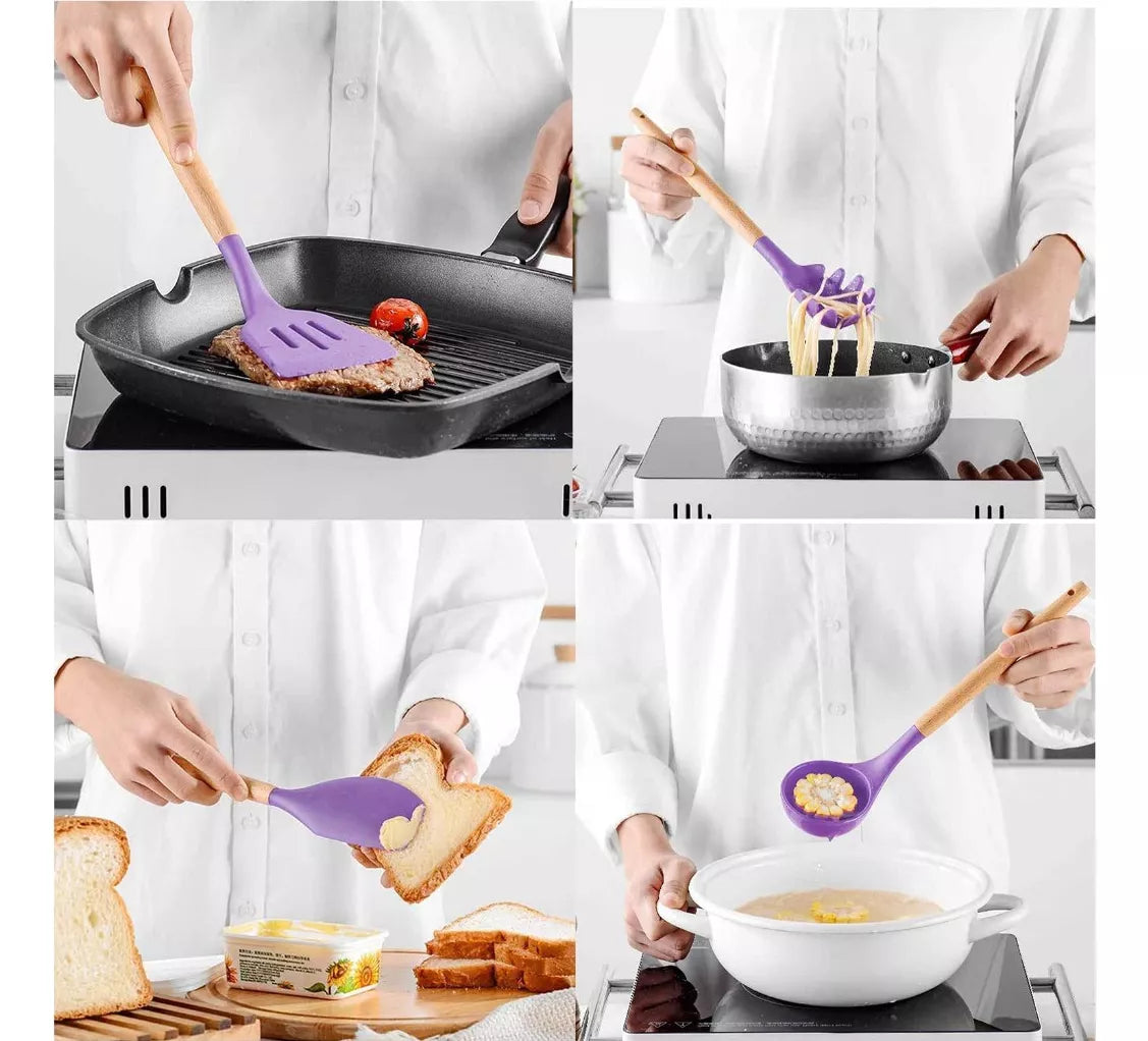 Set de Utensilios de Cocina x12 – Todo lo que necesitas en un solo kit
