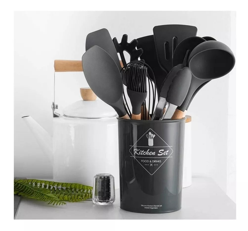 Set de Utensilios de Cocina x12 – Todo lo que necesitas en un solo kit