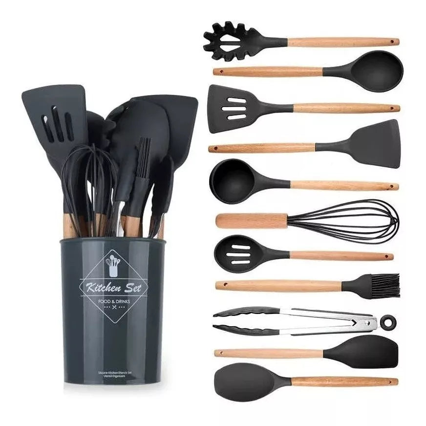 Set de Utensilios de Cocina x12 – Todo lo que necesitas en un solo kit