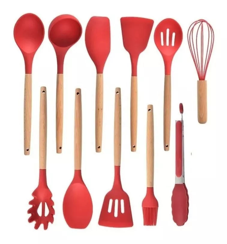 Set de Utensilios de Cocina x12 – Todo lo que necesitas en un solo kit