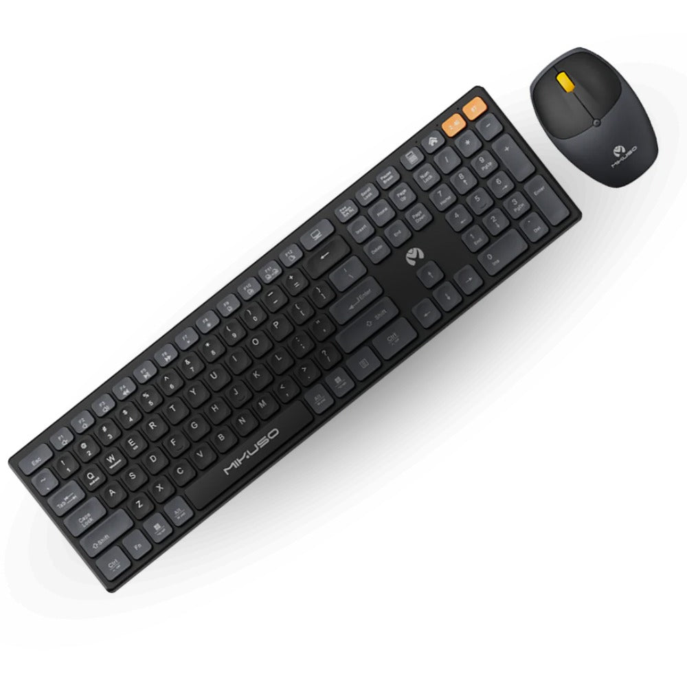 Combo Teclado Y Mouse Mikuso Ergonomico