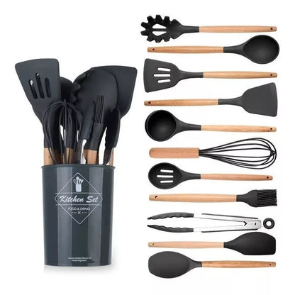 Set de Utensilios de Cocina x12 – Todo lo que necesitas en un solo kit