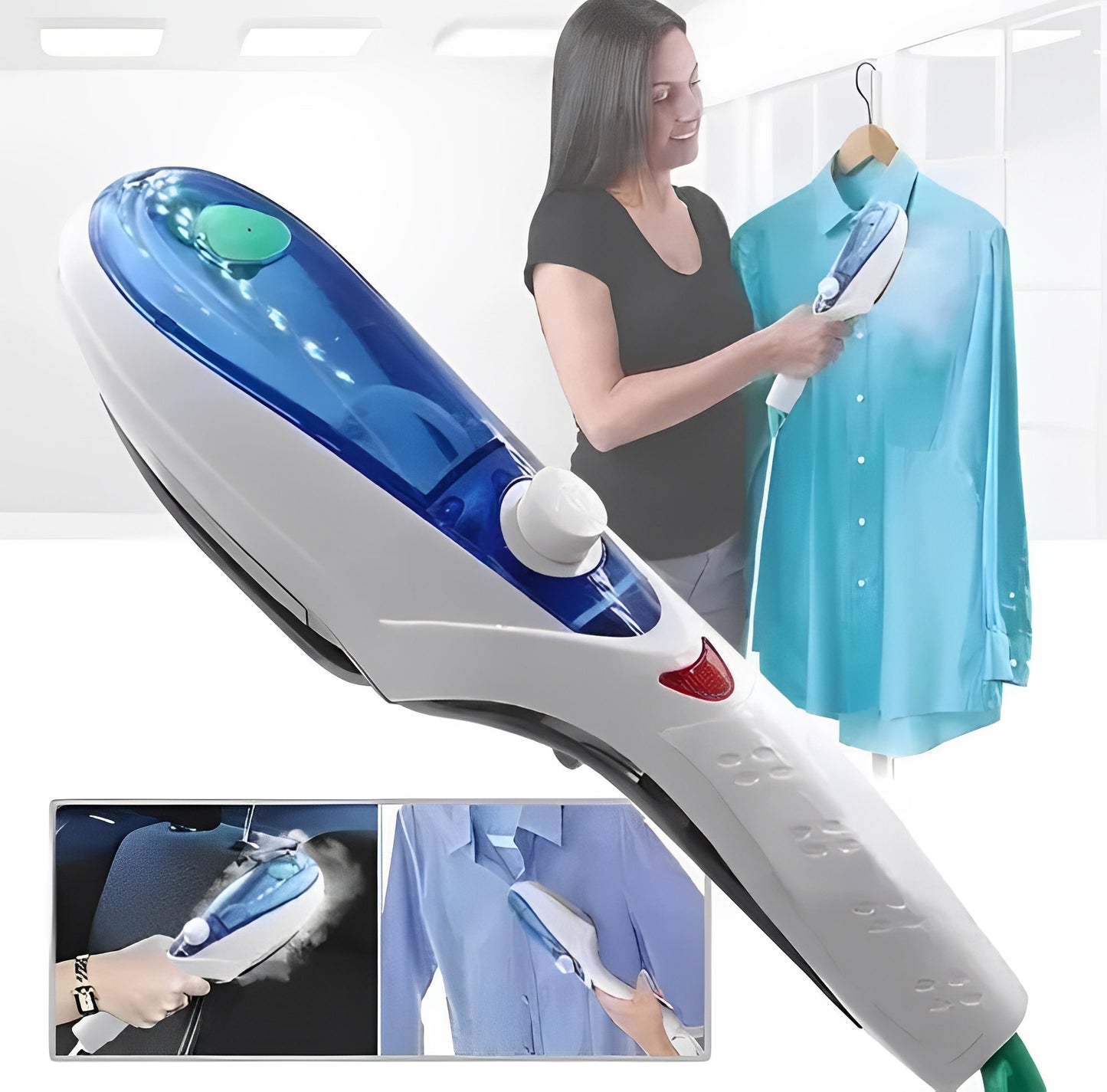 Plancha A Vapor De Ropa Portatil Viajera