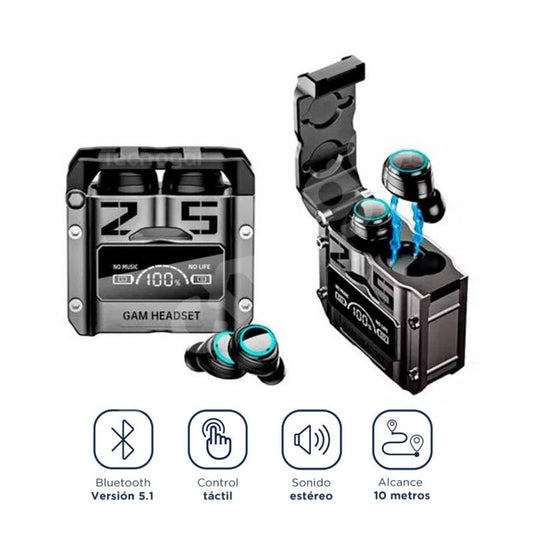 Audifonos M25 Metalicos