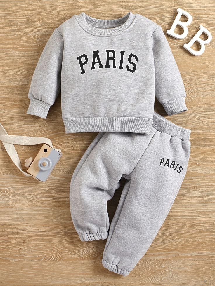 conjunto de  niño