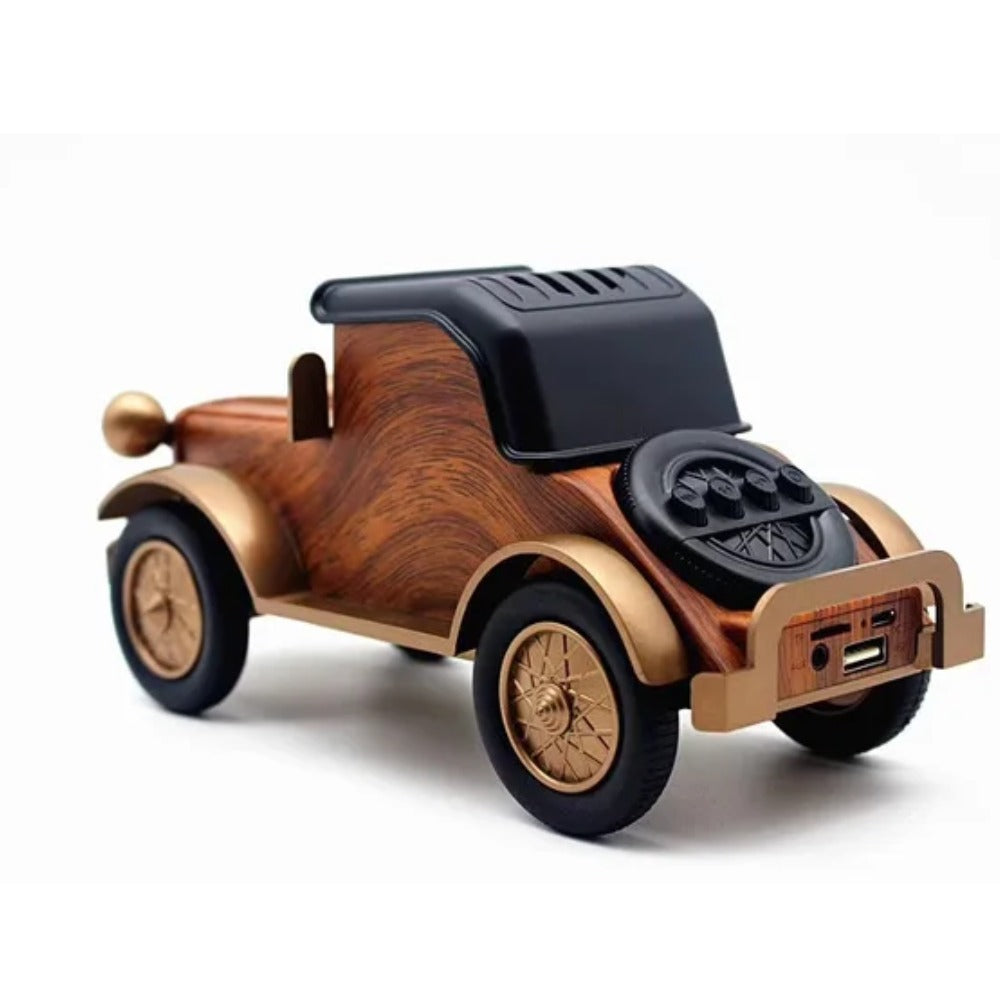 Carro Antiguo Parlante Bluetooth Fm Usb