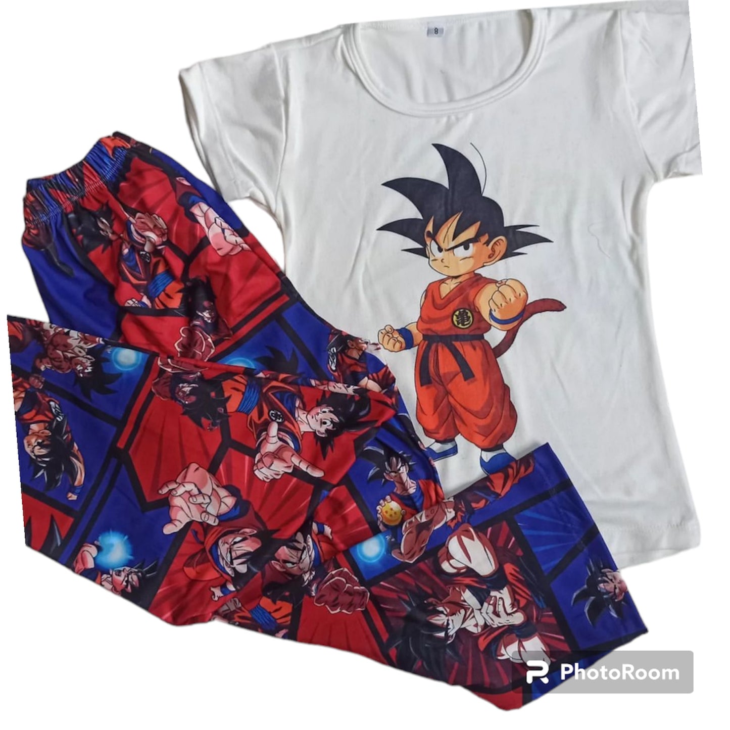 Pijama Piel de durazno Goku Niño