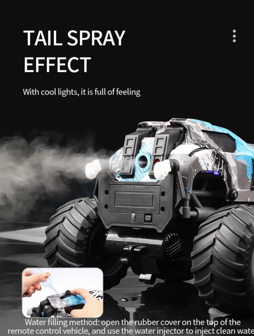 Monster Shark Rc Dual 360 Extremo Escala