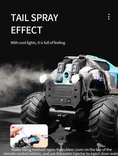 Monster Shark Rc Dual 360 Extremo Escala