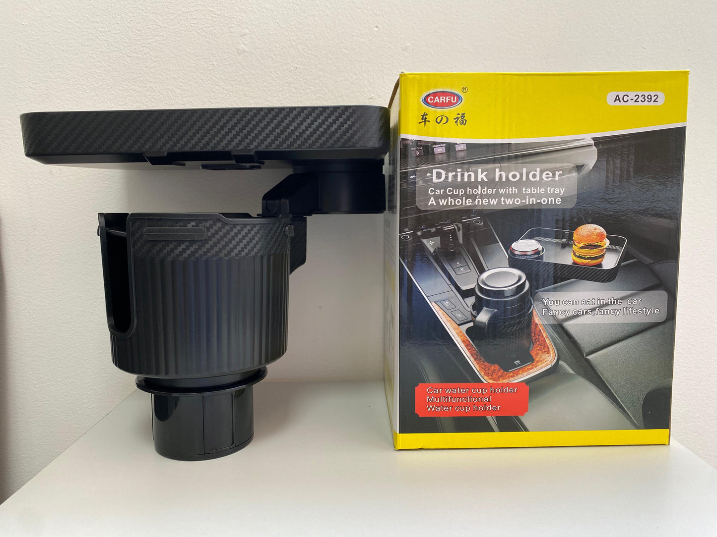 Portavasos Ajustable para Carro