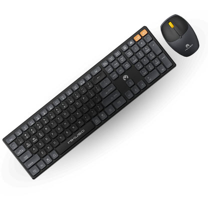 Combo Teclado Y Mouse Mikuso Ergonomico