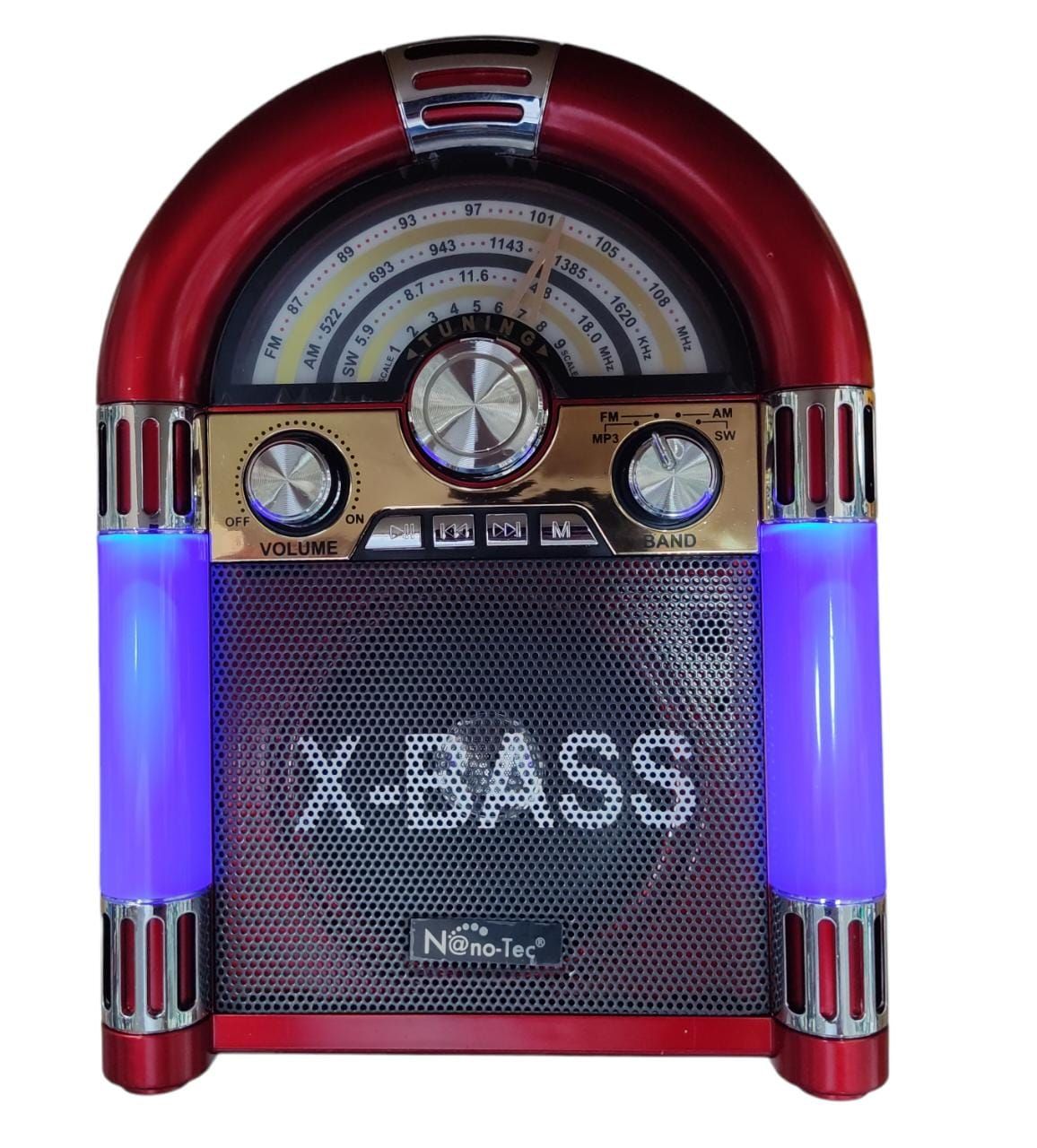 Radio Rockola Retro 3 Bandas Mk-166bt