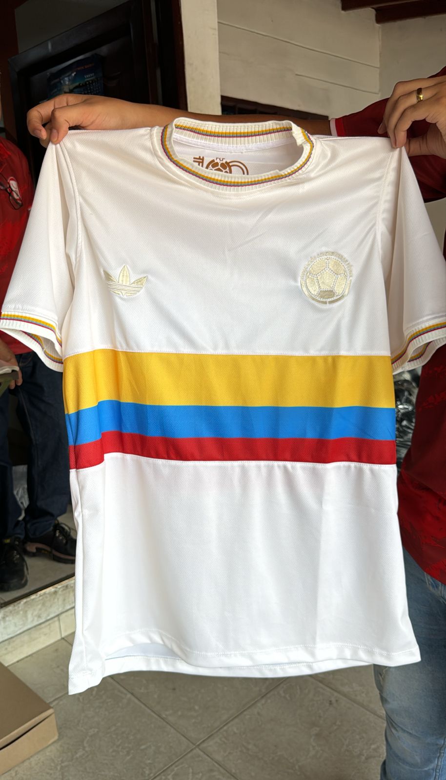 CAMISETA CENTENARIO + MEDIAS ADIDAS 1.1
