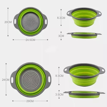 Colador Escurridor Plegable x 2