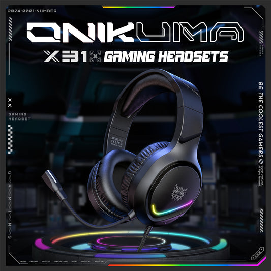 AURICULARES PARA JUEGOS ONIKUMA X31
