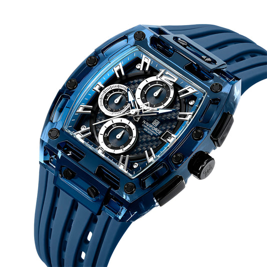 Reloj Naviforce Deportivo Nf7105 Goma Ho
