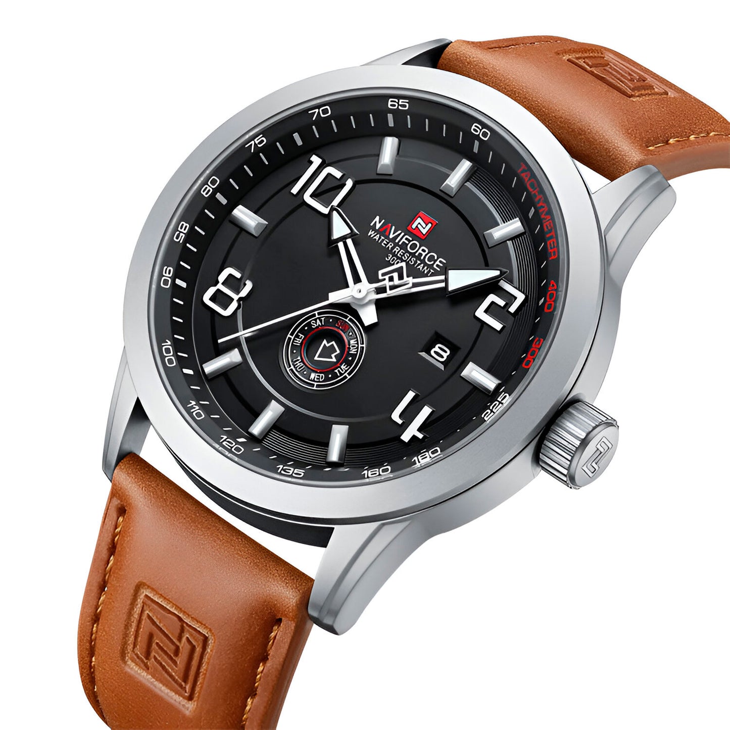 Reloj Naviforce Casual Nf9229 Cuero Homb