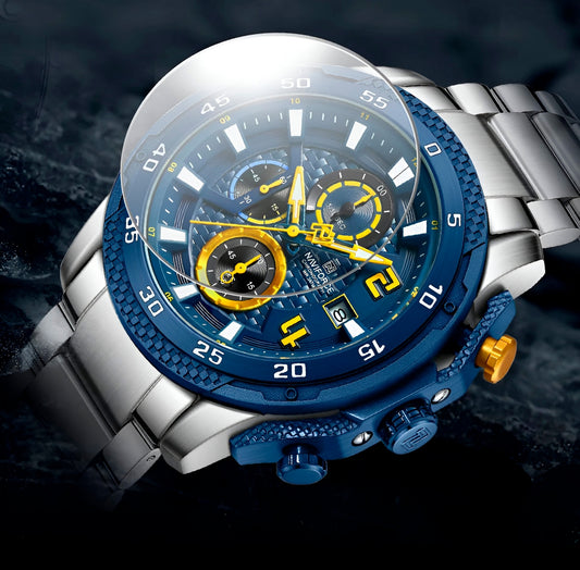 Reloj Naviforce Casual Nf8047s Crono Hom