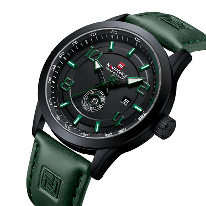 Reloj Naviforce Casual Nf9229 Cuero Homb