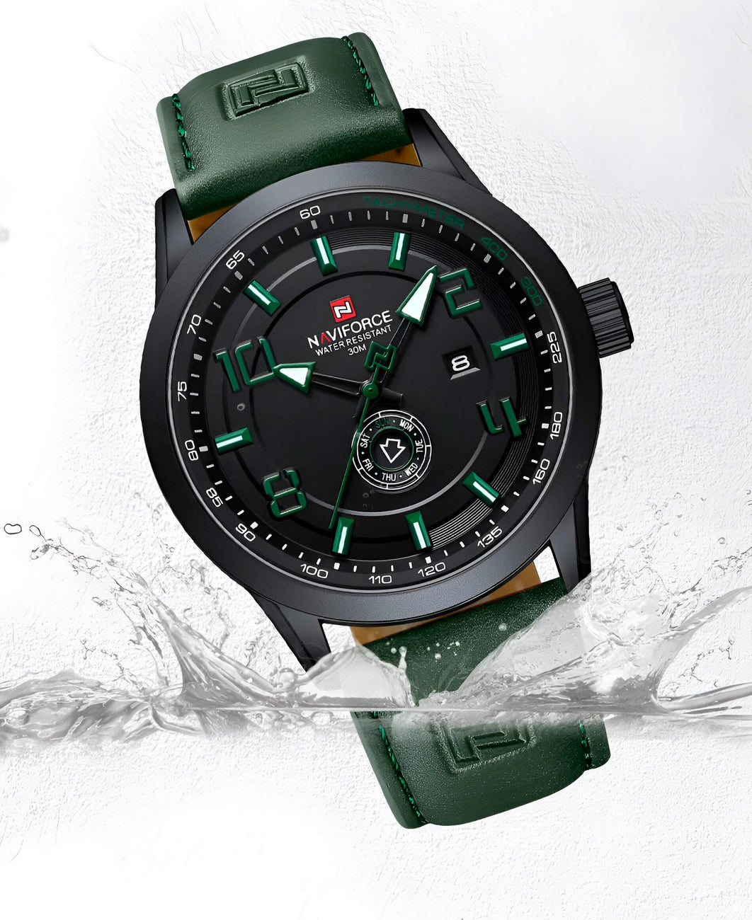 Reloj Naviforce Casual Nf9229 Cuero Homb