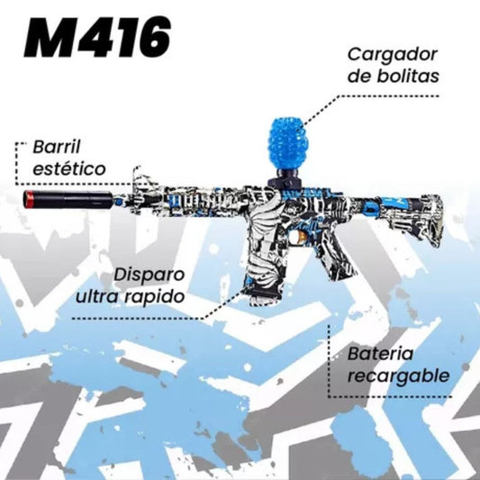 Rifle hidrogel m416 automática