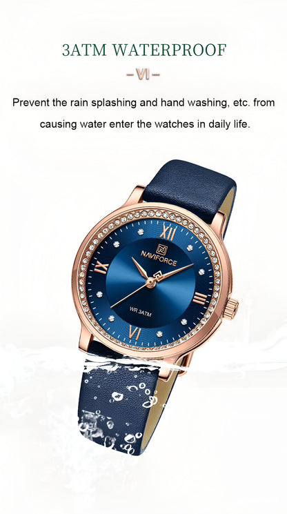 Reloj Naviforce Casual Nf5036 Mujer Cuer