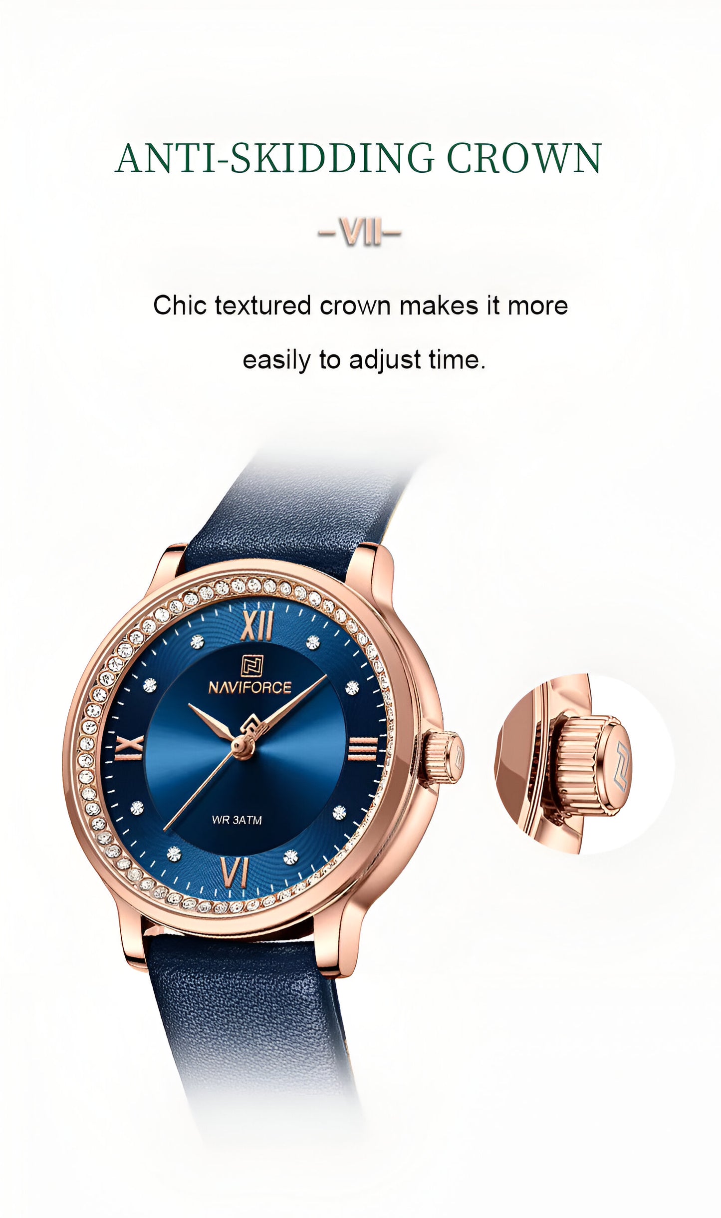 Reloj Naviforce Casual Nf5036 Mujer Cuer