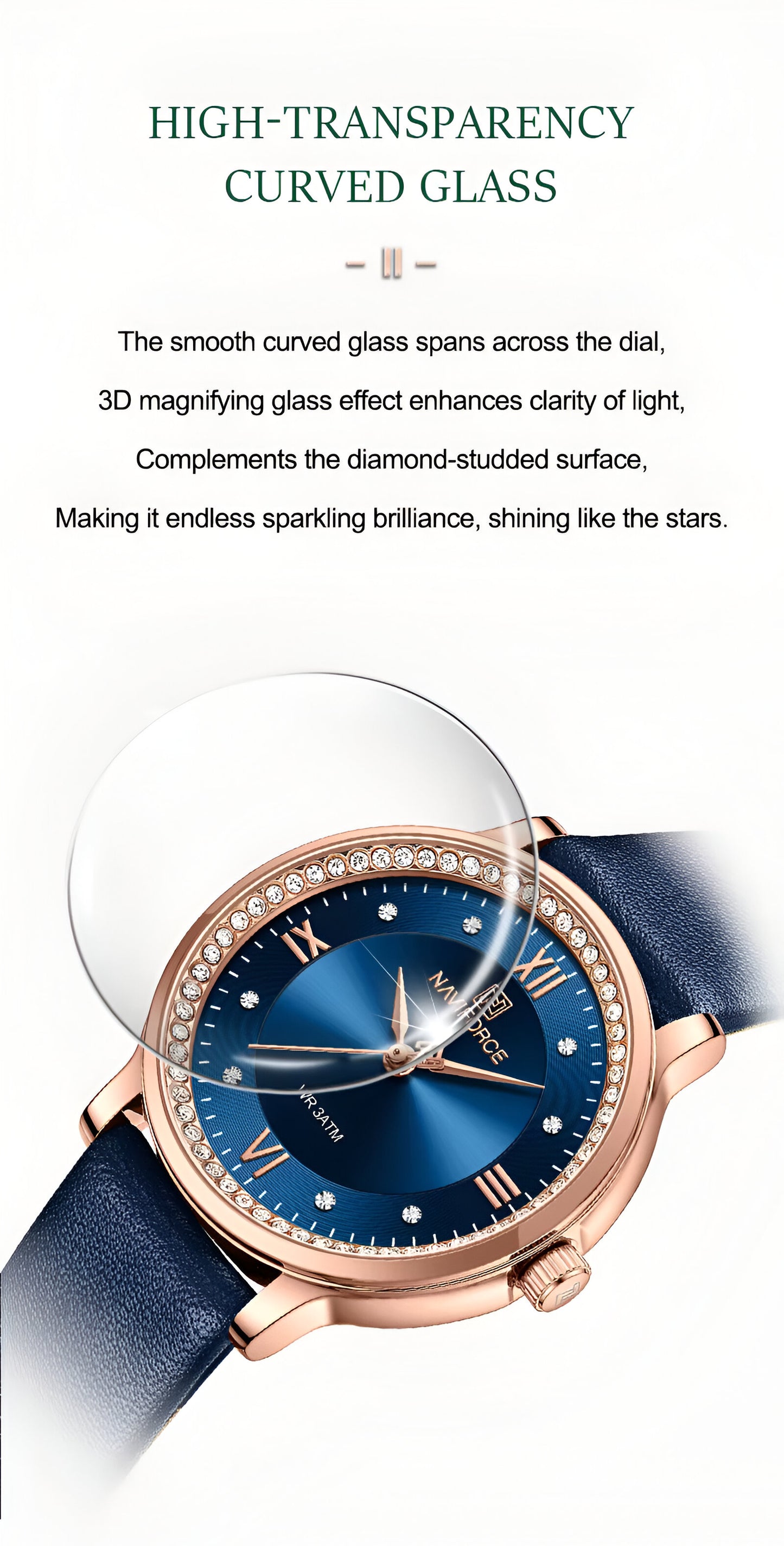 Reloj Naviforce Casual Nf5036 Mujer Cuer