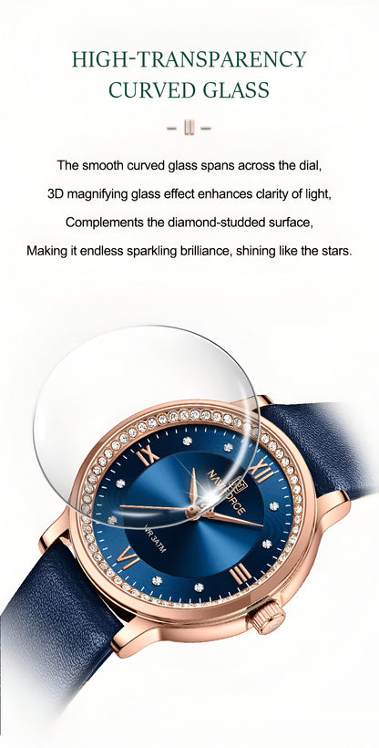 Reloj Naviforce Casual Nf5036 Mujer Cuer
