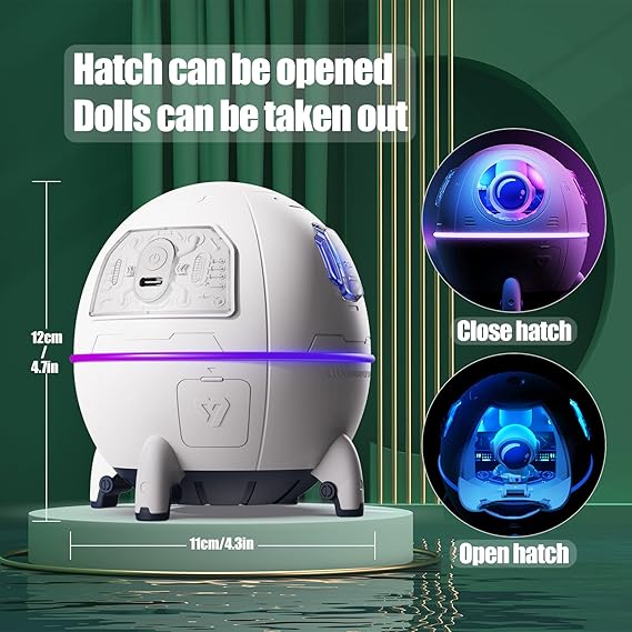 Humificador Nave Espacial Difusor Led