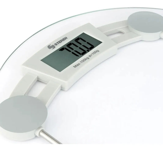 Bascula Personal  Digital Vidrio 180KGS